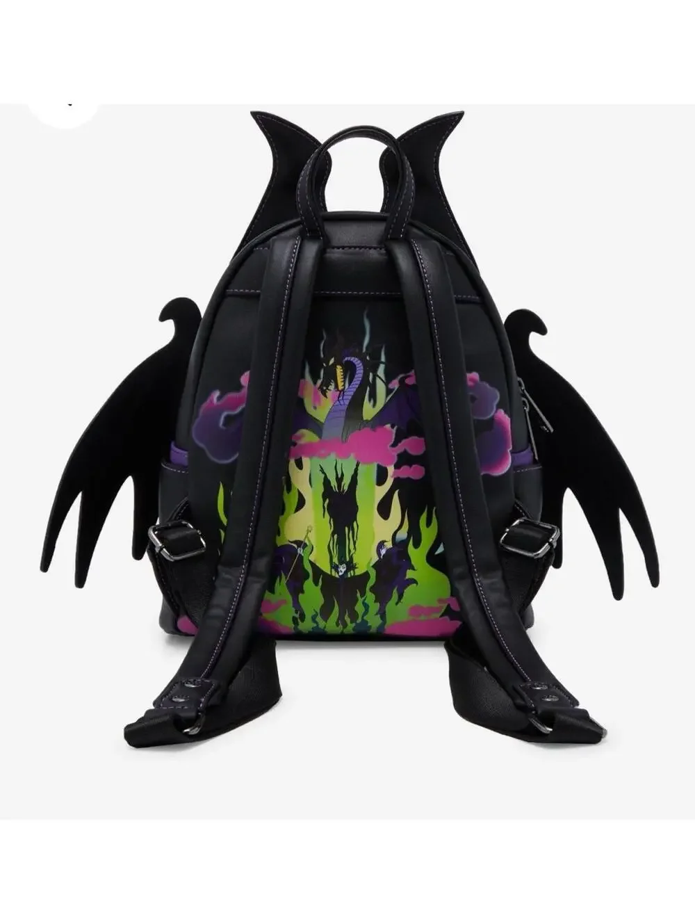 Loungefly Disney Sleeping Beauty Maleficent Figural Mini Backpack